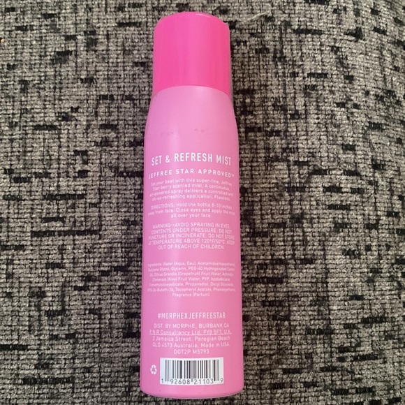 Morphe X Jeffree Star Set & Refresh Mist - Picture 6 of 6
